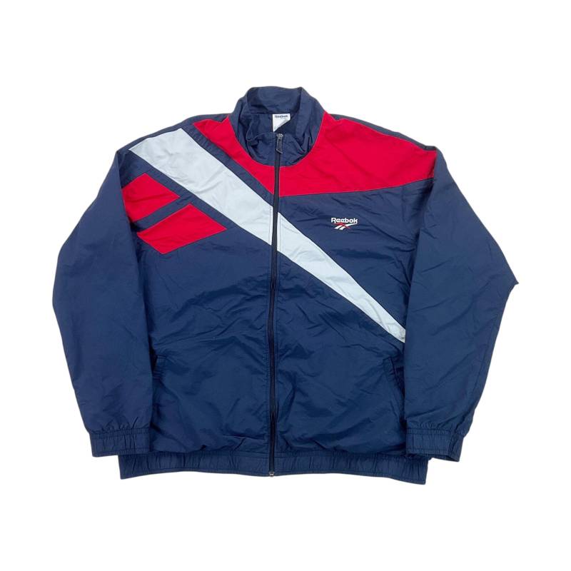 Moderne Y2K Reebok Trainingsjacke - Xxl Größe Männer Mantel Männerjacke Gebraucht von aloisstudio