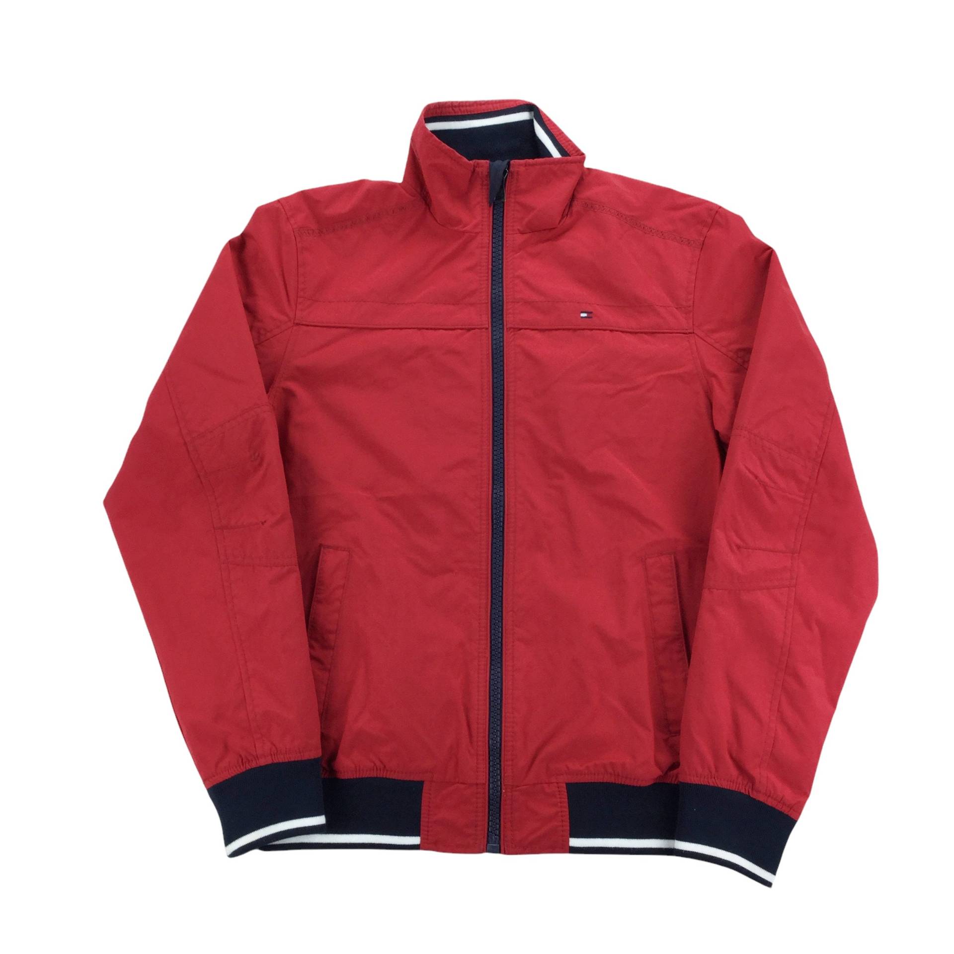 Moderne Y2K Tommy Hilfiger Leichte Jacke - Kleine Größe Männer Mantel Gebraucht von aloisstudio