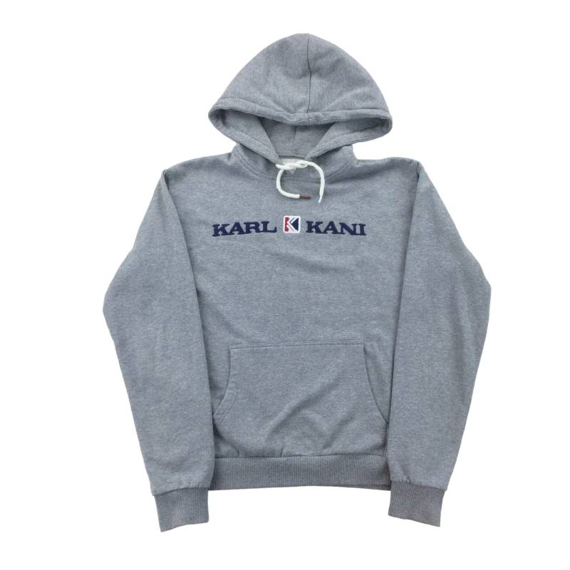 Moderner Y2K Karl Kani Hoodie - Mittelgroß Herren Pullover Gebraucht von aloisstudio