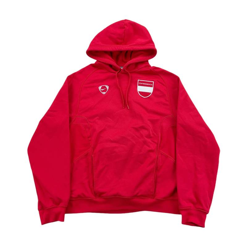 Moderner Y2K Nike Österreich Hoodie - Medium Männer Pullover Gebraucht von aloisstudio