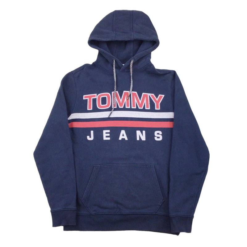 Moderner Y2K Tommy Hilfiger Jeans Kapuzenpullover - Mittlere Größe Männer Pullover Gebraucht von aloisstudio