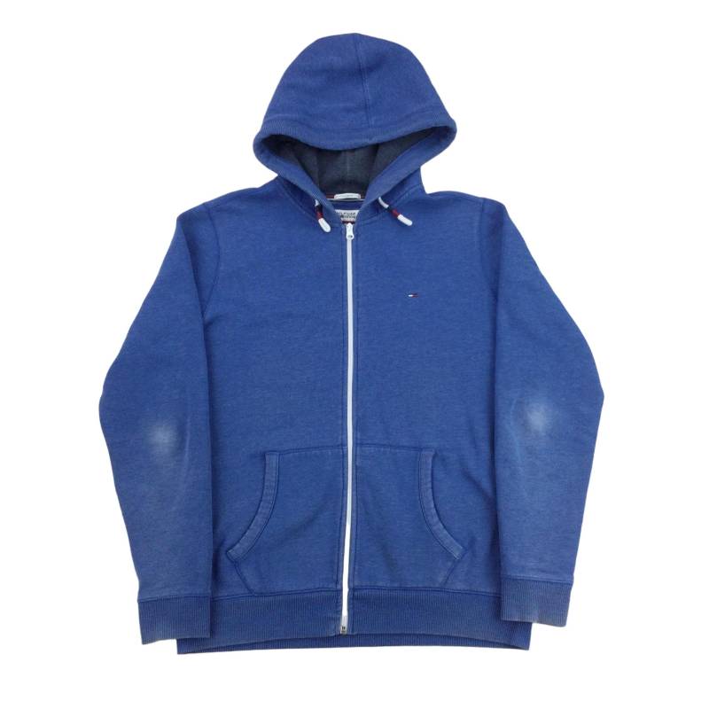 Moderner Y2K Tommy Hilfiger Zip Hoodie - Xl Größe Männer Pullover Gebraucht von aloisstudio