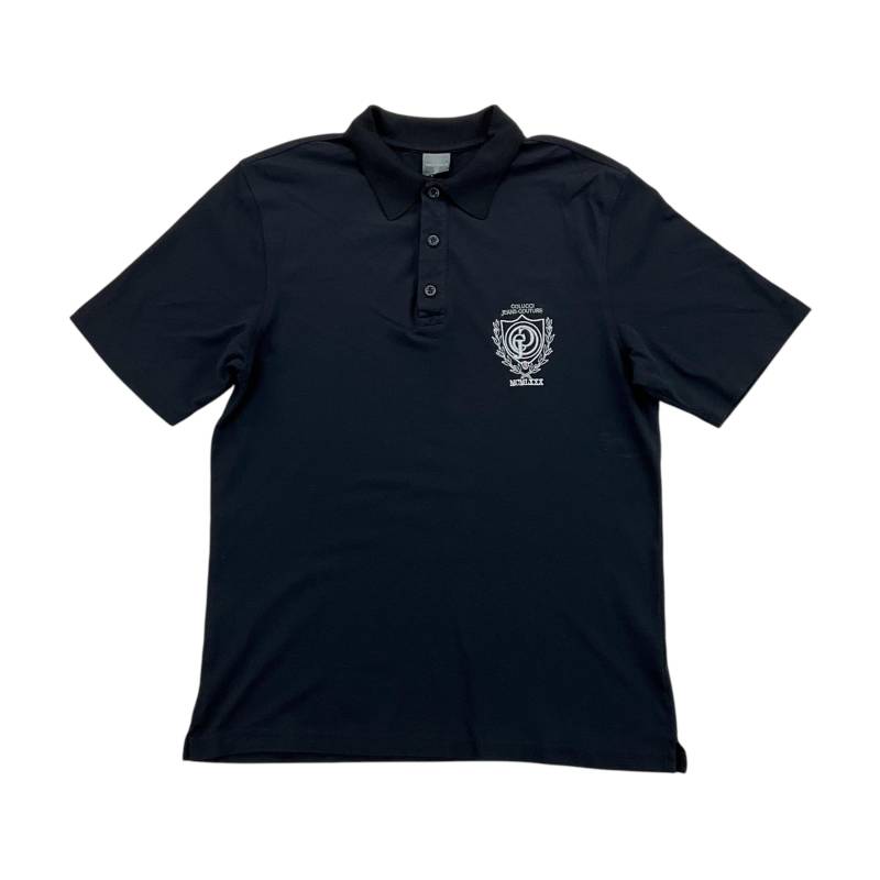 Modernes Carlo Colucci Poloshirt Y2K Männer Top Gebrauchtes von aloisstudio