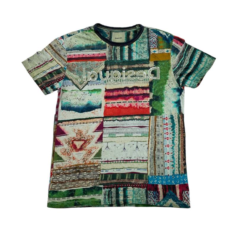 Modernes Desigual Y2K T-Shirt - Kleine Größe Männer Top Männliches Gebrauchtes von aloisstudio