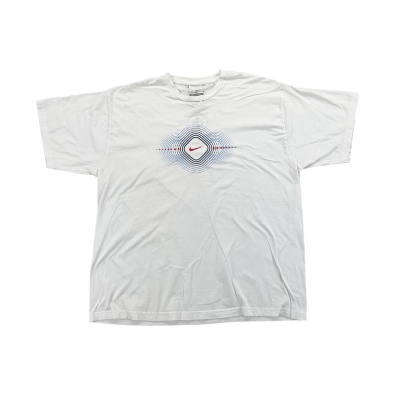 Modernes Nike Tn Center Swoosh 00S T-Shirt - Xxl-Größe Männer Top Männlich Y2K Gebrauchtes von aloisstudio