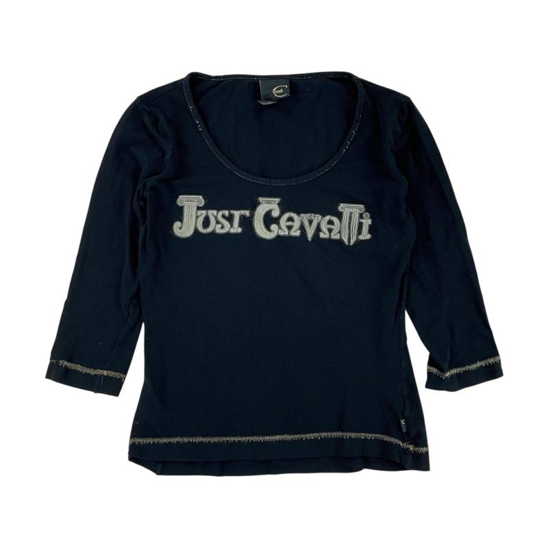 Modernes Roberto Cavalli Y2K T-Shirt - Damen/S Größe Frauen Top Weiblich Gebrauchtes von aloisstudio