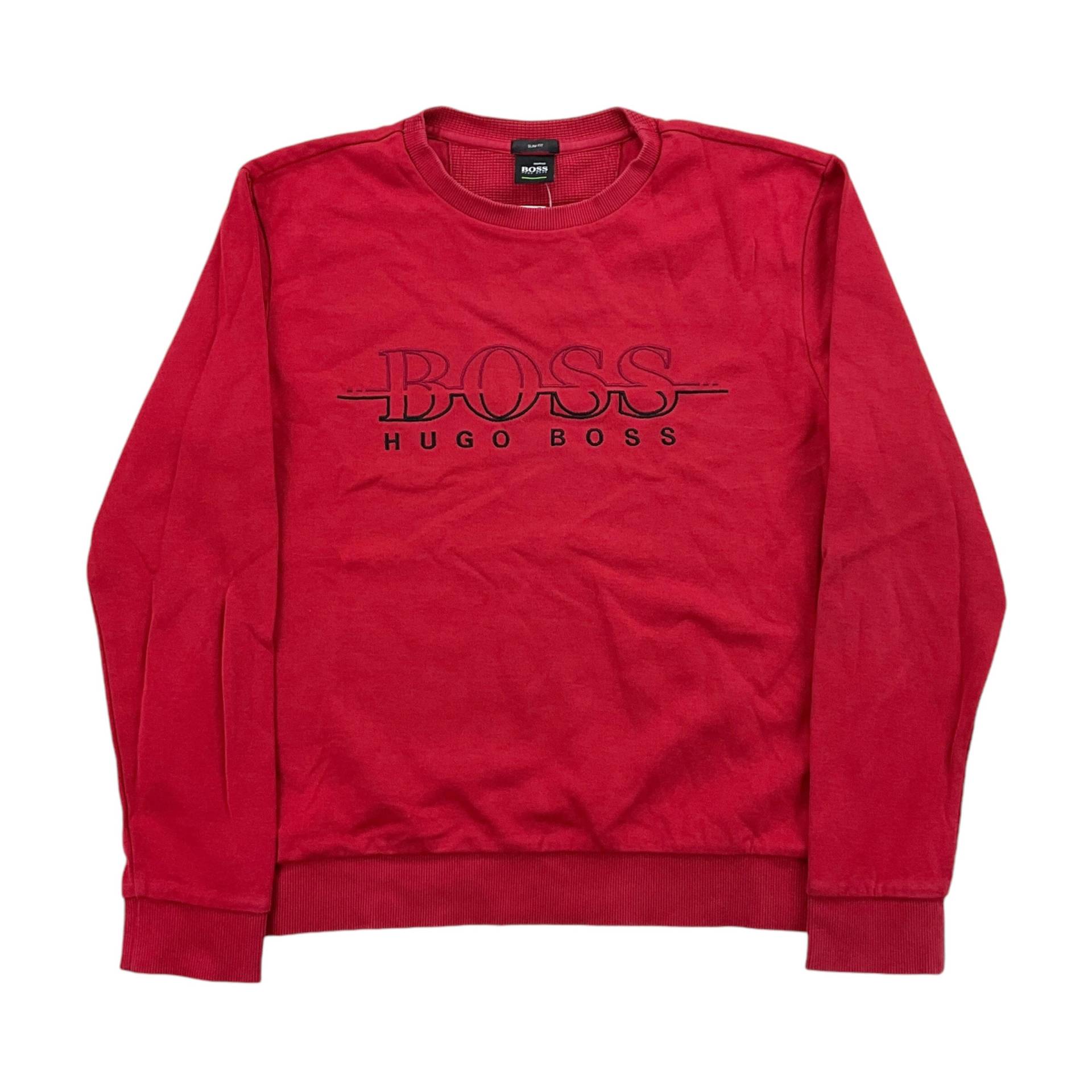 Modernes Y2K Hugo Boss Sweatshirt - Mittlere Größe Männer Pullover Männlich Gebraucht von aloisstudio