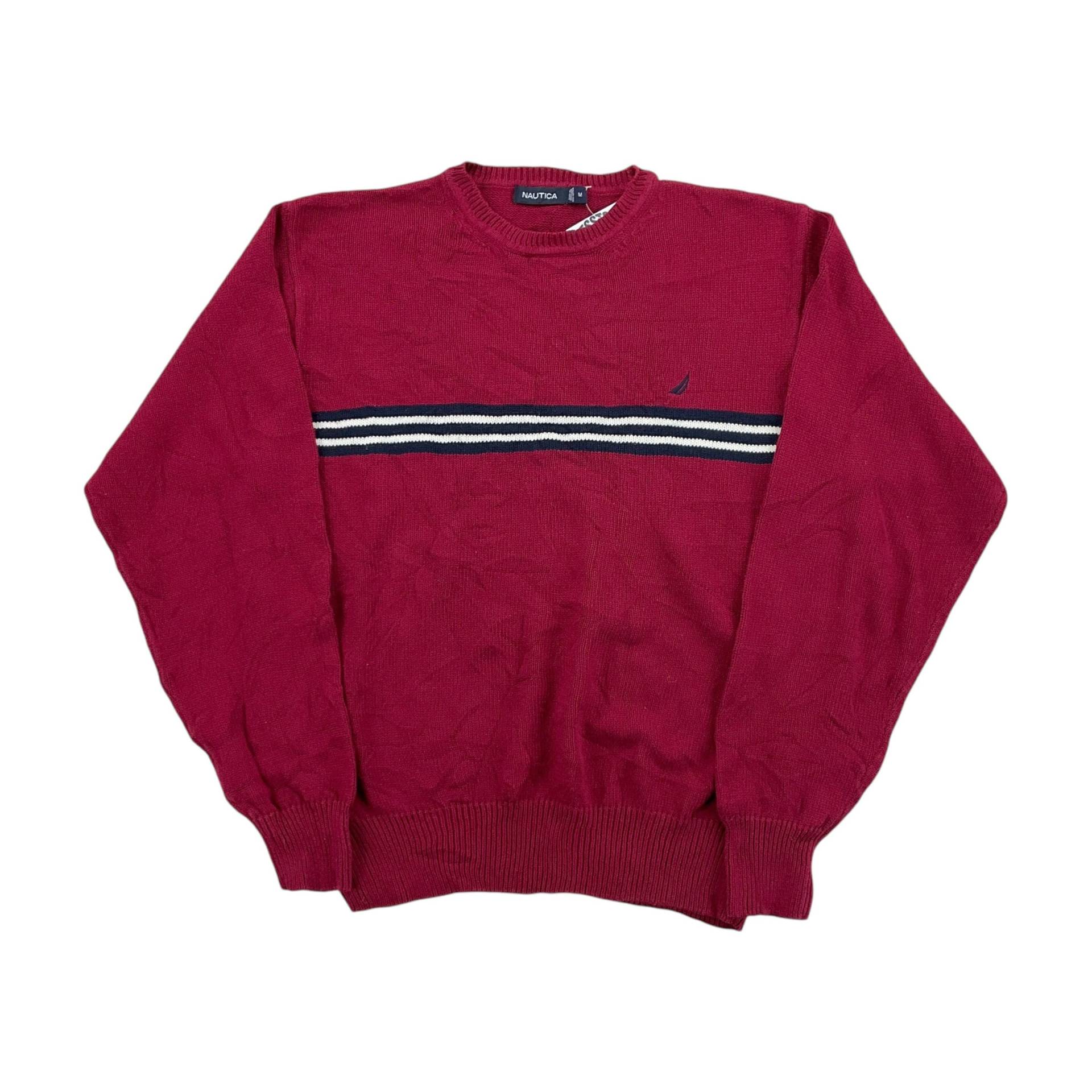 Modernes Y2K Nautica Strick-Sweatshirt - Mittlere Größe Männer Pullover Männliche Gebraucht Modernes Y2K Nautica Strick-Sweatshirt - Mittlere Größe Männer Pullover Männliche Gebraucht von aloisstudio