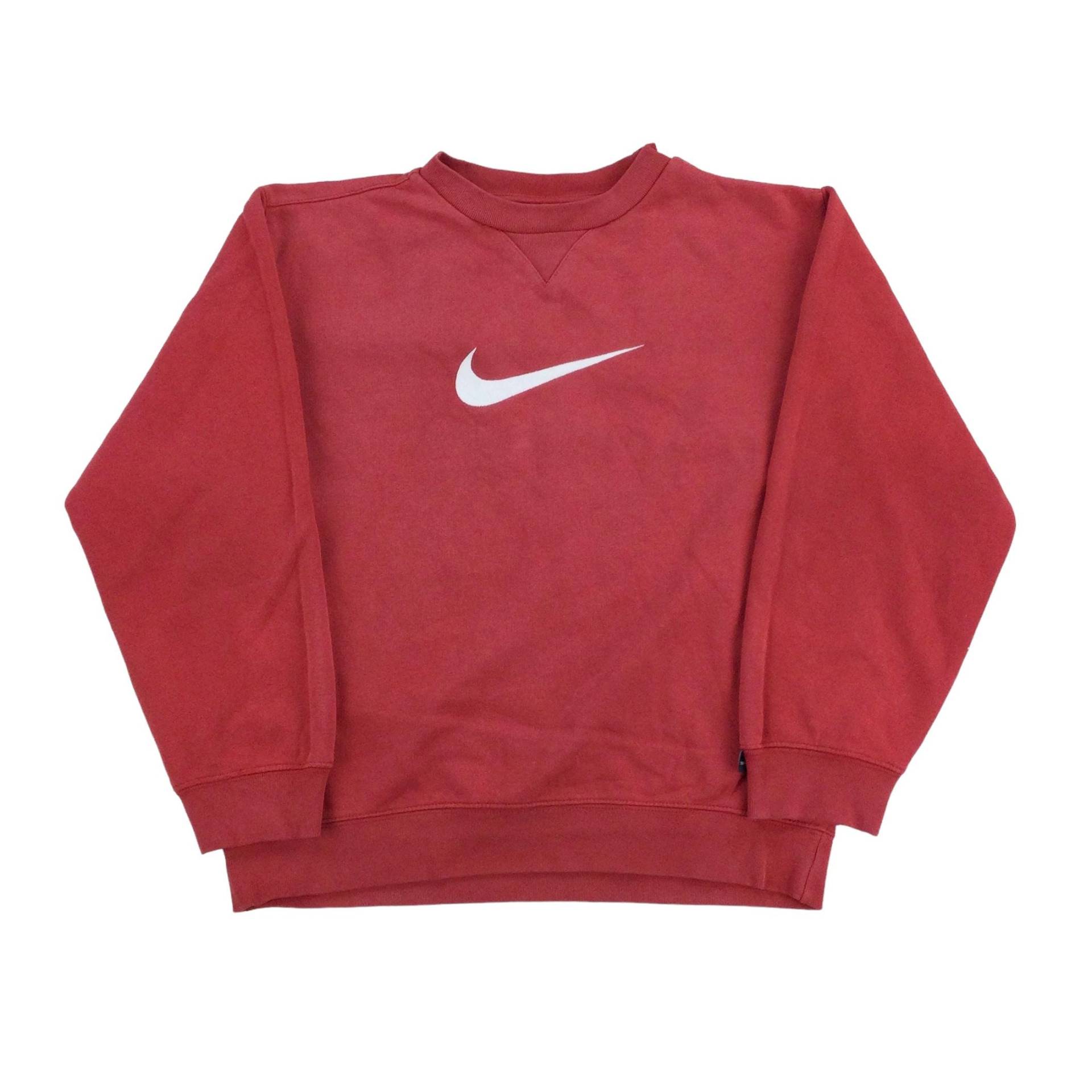 Modernes Y2K Nike Swoosh Sweatshirt - Damen/Xs Größe Frauen Pullover Weiblich Gebraucht von aloisstudio