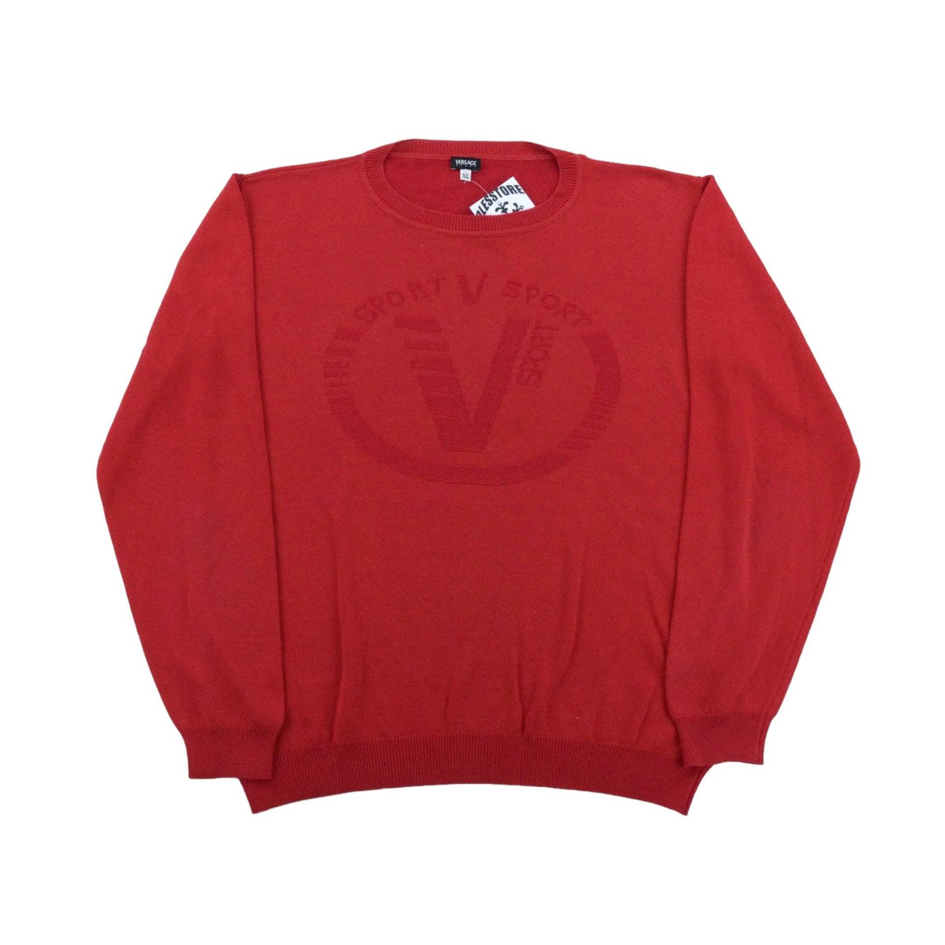 Modernes Y2K Versace Sport 00S Sweatshirt - Xl Größe Männer Pullover Gebraucht Modernes Y2K Versace Sport 00S Sweatshirt - Xl Größe Männer Pullover Gebraucht von aloisstudio