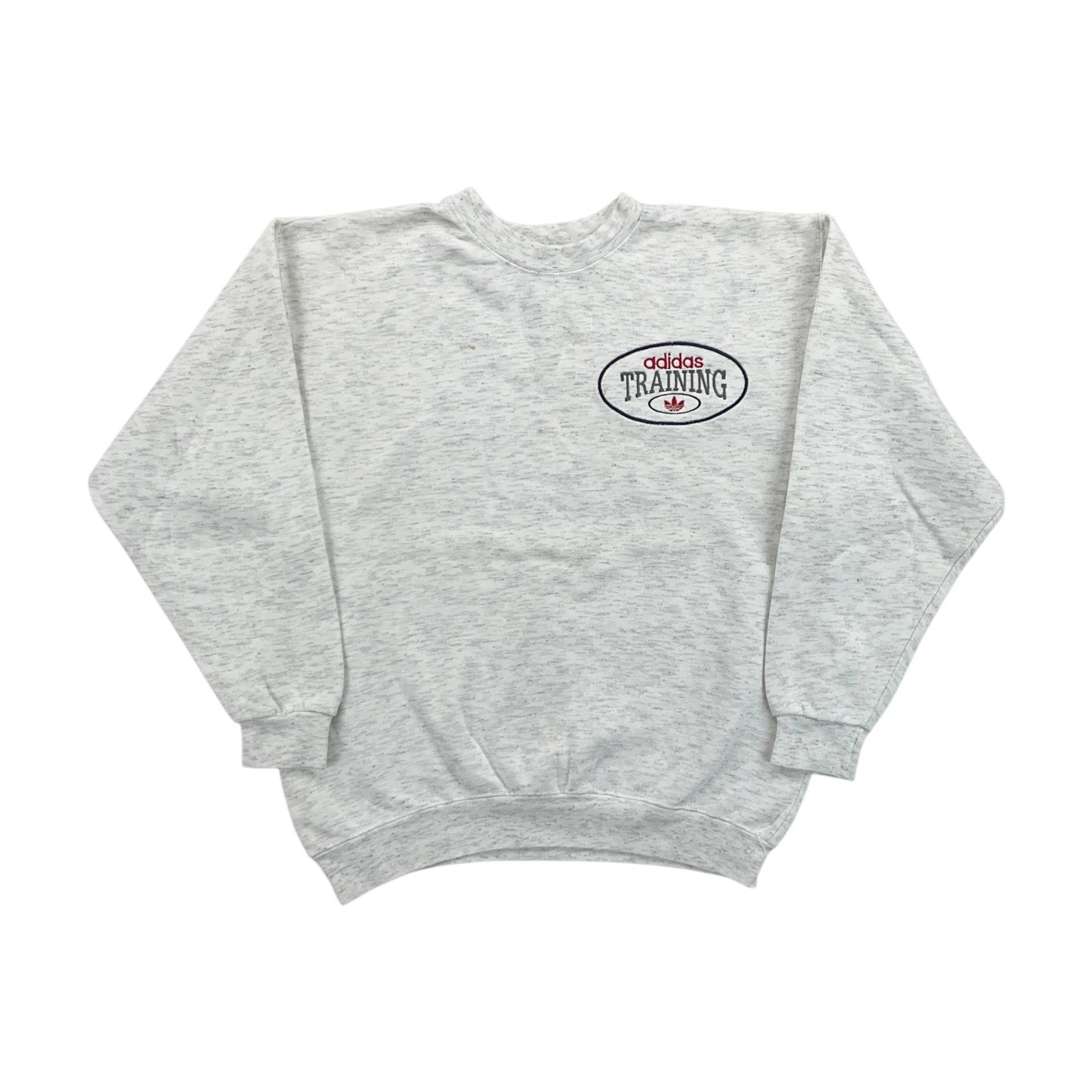 Vintage Adidas 80S Trainings-Sweatshirt - Kleine Größe Männer Pullover Male Gebraucht von aloisstudio