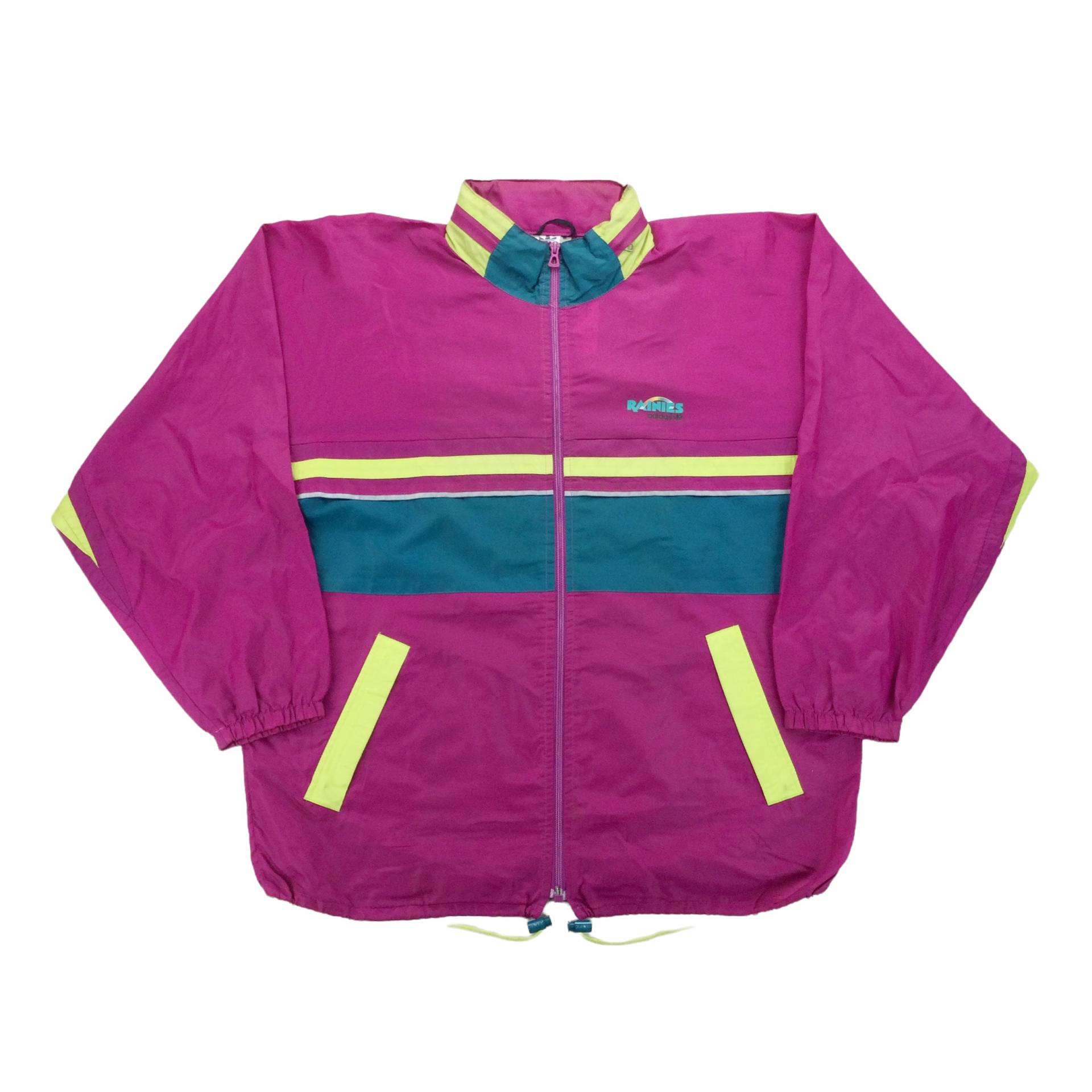 Vintage Adidas 90S Rainies Jacke - Xl Größe Männer Mantel-Männliche Gebraucht von aloisstudio