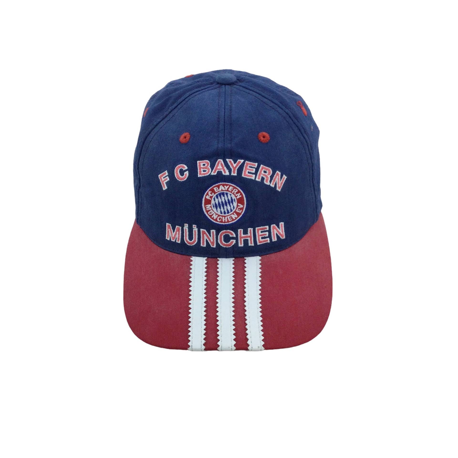 Vintage Adidas Bayern München Cap 90Er Jahre Kappe Männer Headwear Cappy Gebraucht Mützenbedeckung von aloisstudio