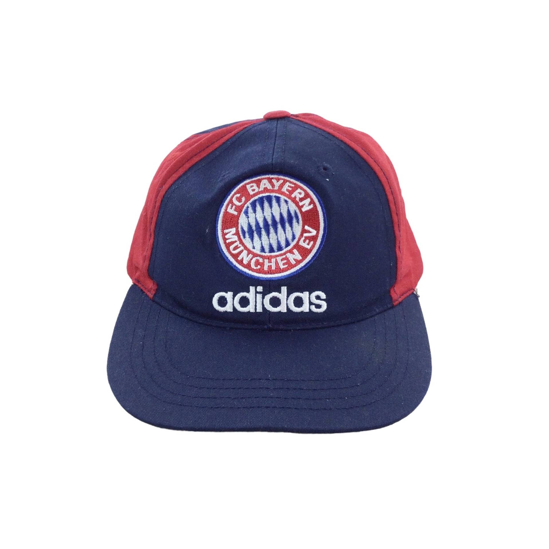 Vintage Adidas X Fc Bayern München Kappe Herren Mützen Cappy Gebrauchte Mütze von aloisstudio