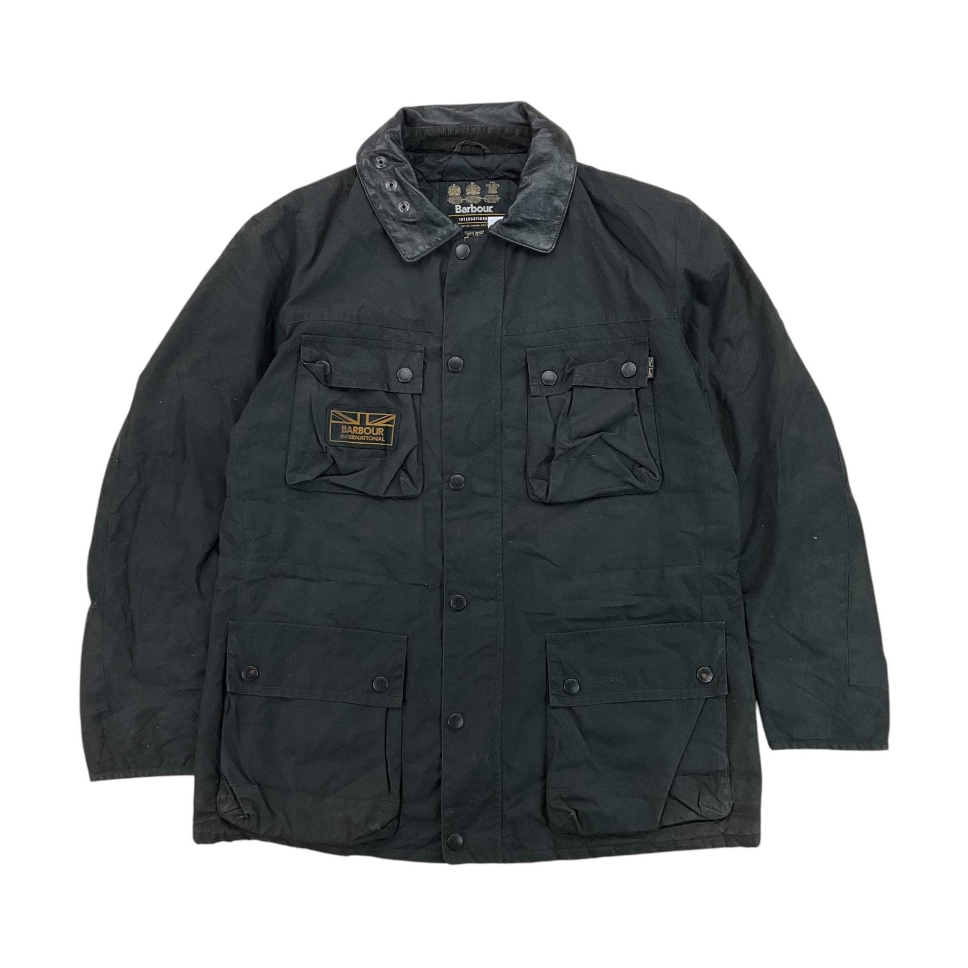 Vintage Barbour International Surtees Jacke - Xxl Größe Herren Mantel Herrenjacke Gebraucht von aloisstudio