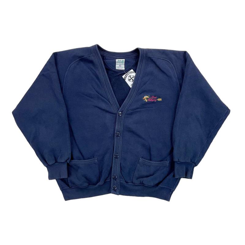 Vintage Best Company 90S Cardigan - Xl Size Men Pullover Male Gestrickter Gebraucht von aloisstudio