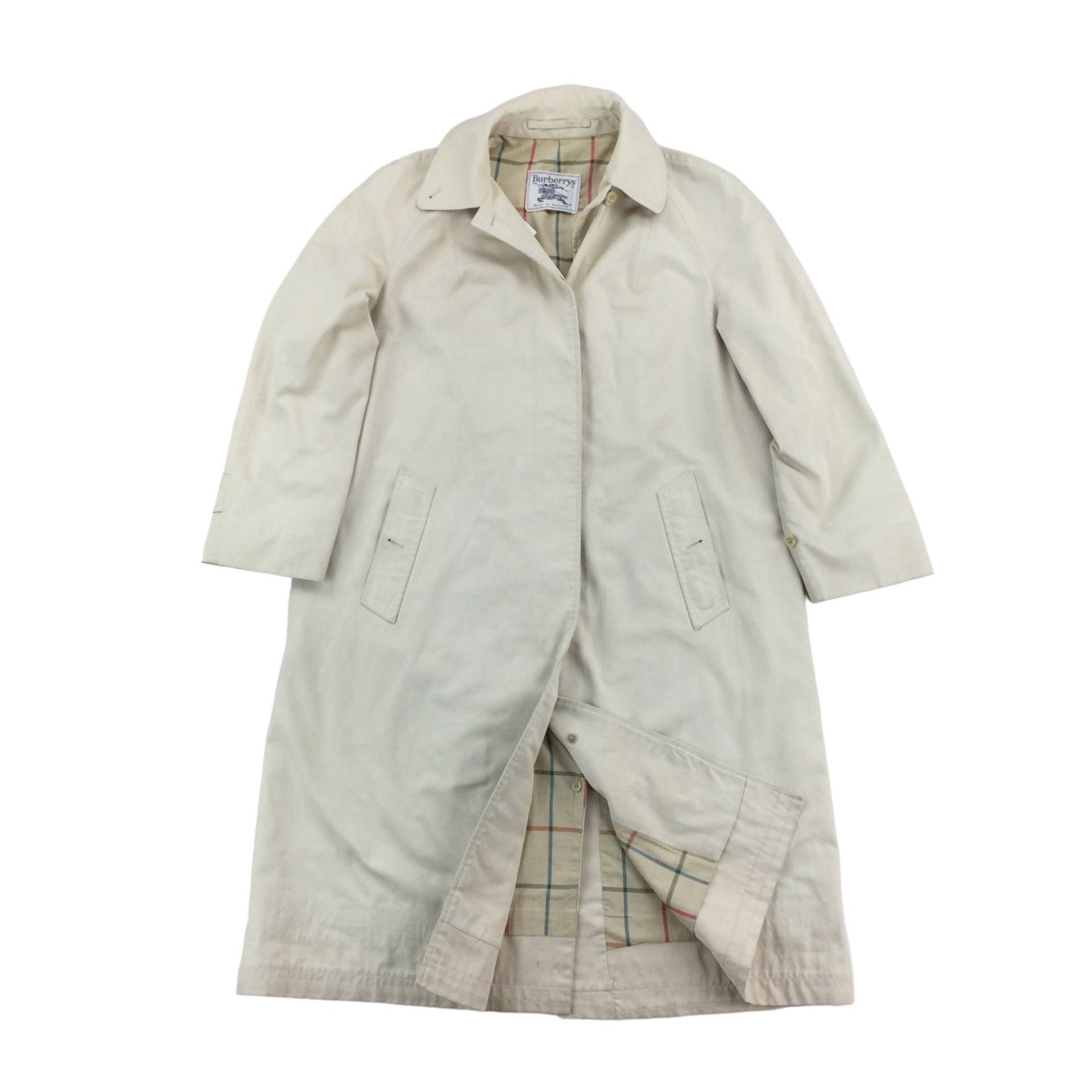 Vintage Burberry Trenchcoat - Kleine Größe Herren Mantel Gebraucht von aloisstudio