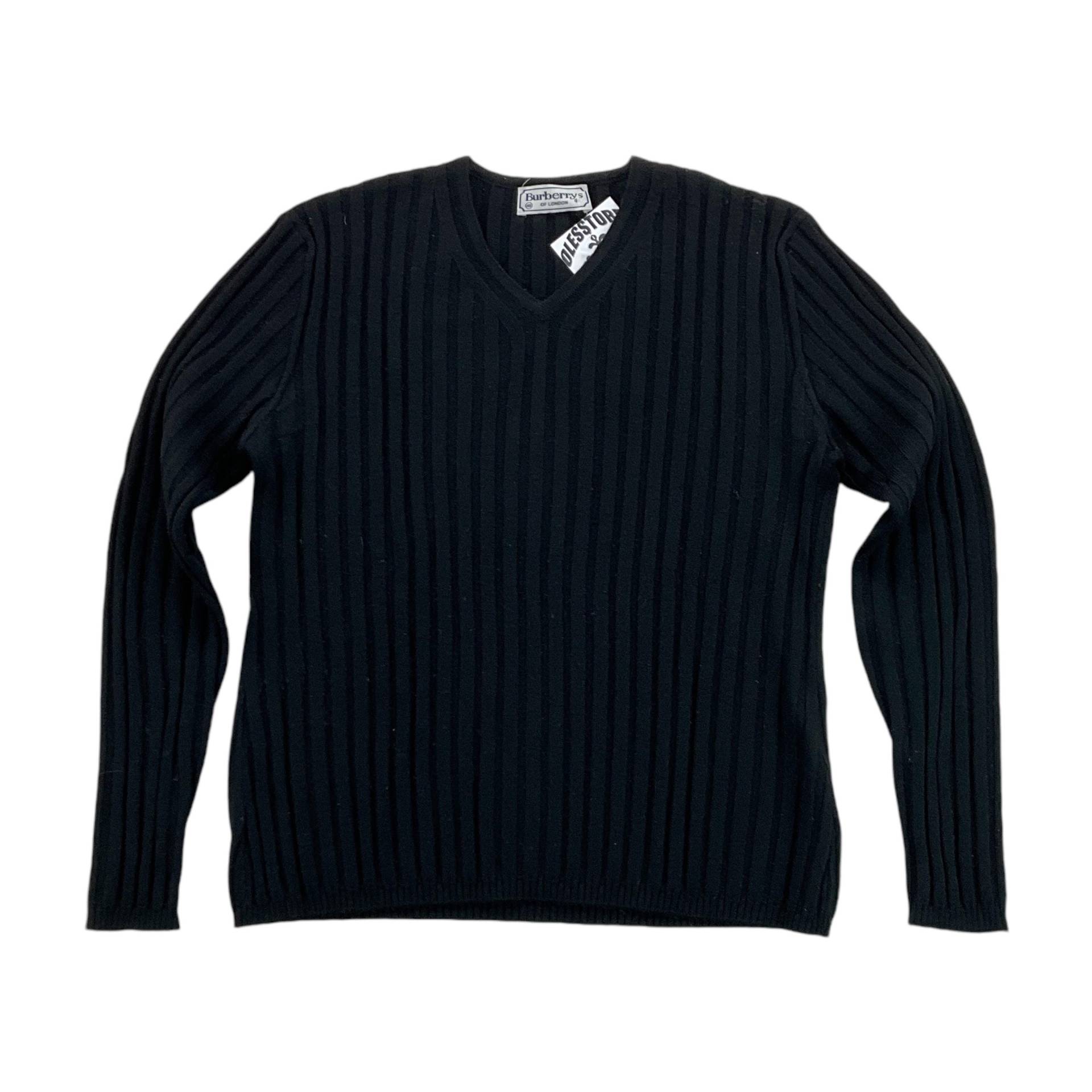 Vintage Burberry Woll- Sweatshirt - Damen Pullover Gebraucht von aloisstudio