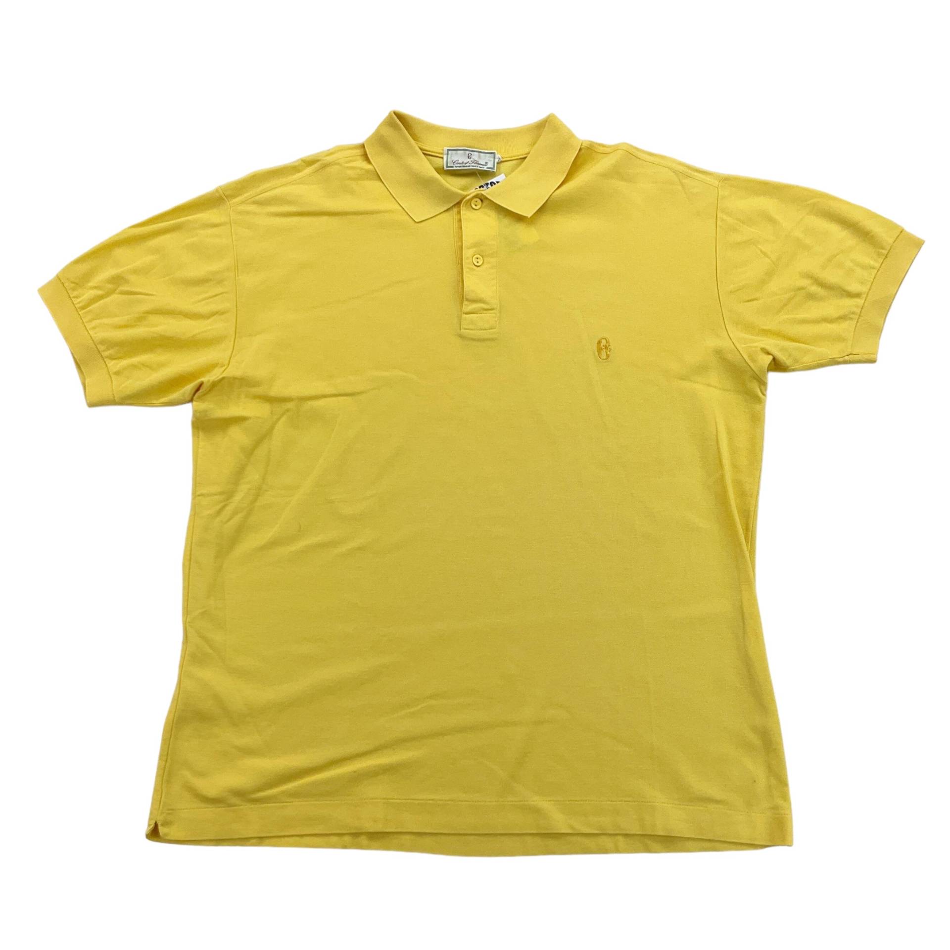 Vintage Conte Of Florence 90S Poloshirt - Xxl Größe Herren Top Hübsches Getragen von aloisstudio