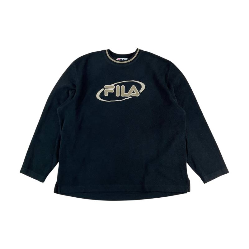 Vintage Fila 90Er Jahre Fleece Sweatshirt - Xxl Größe Männer Pullover Gebraucht von aloisstudio