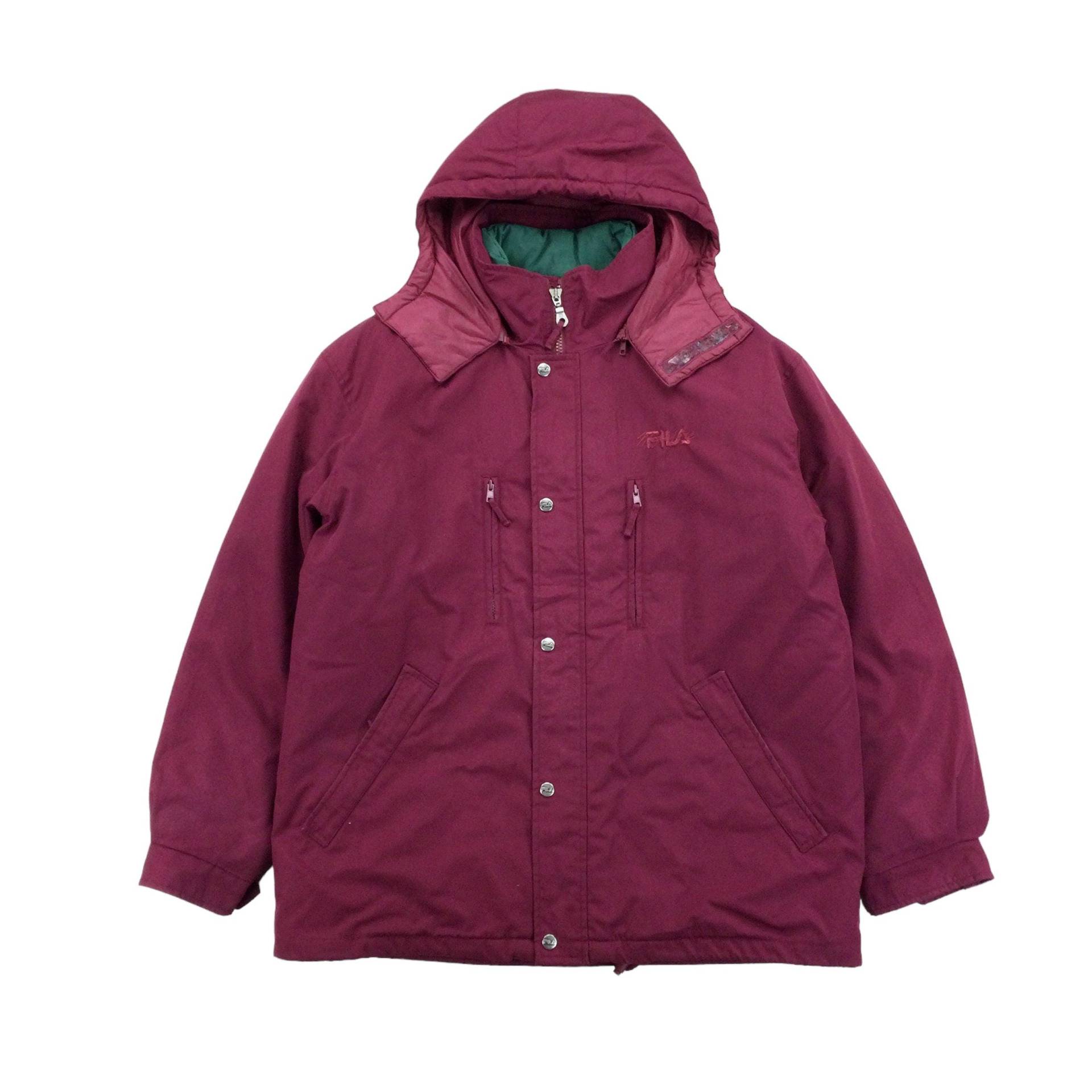 Vintage Fila Magic Line Winterjacke - Xl Größe Männer Mantel Männerjacke Gebraucht von aloisstudio