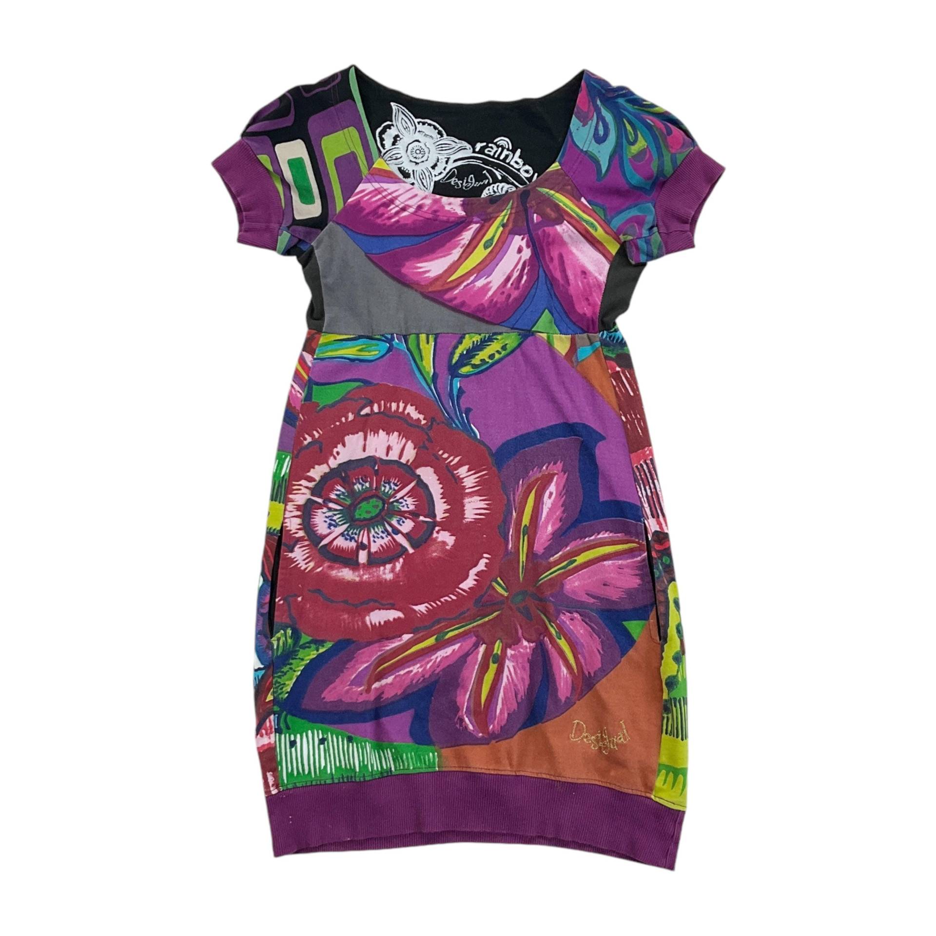 Vintage Frauen Desigual Kleid - Damen/S Größe Male Robe Gebrauchtes Frock von aloisstudio