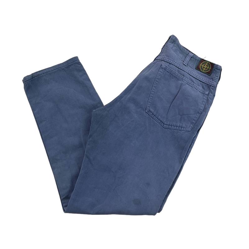 Vintage Herren Stone Island 80Er Hose - W31 L32 Gebrauchte Mit Unterteil von aloisstudio