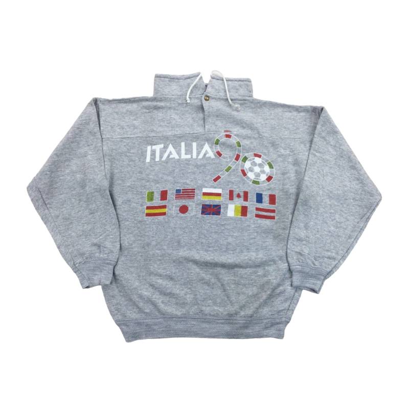 Vintage Italia 1990 Sweatshirt - Große Größe Männer Pullover Gebraucht von aloisstudio