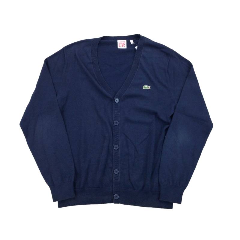 Vintage Lacoste Live Cardigan - Mittlere Größe Männer Pullover Male Gestrickter Gebraucht von aloisstudio