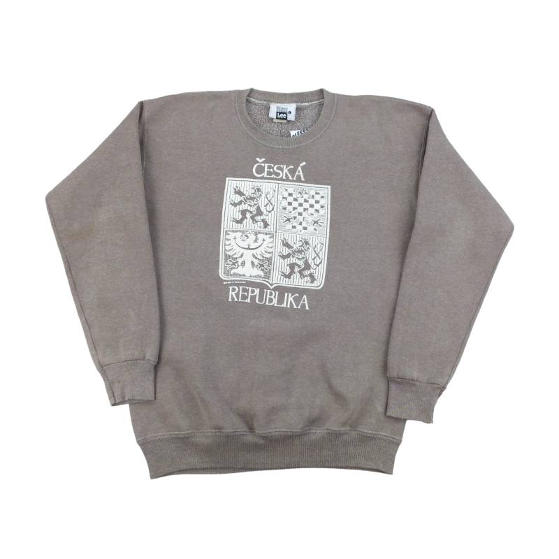 Vintage Lee X Ceska Republika Sweatshirt - Große Größe Männer Pullover Gebraucht von aloisstudio