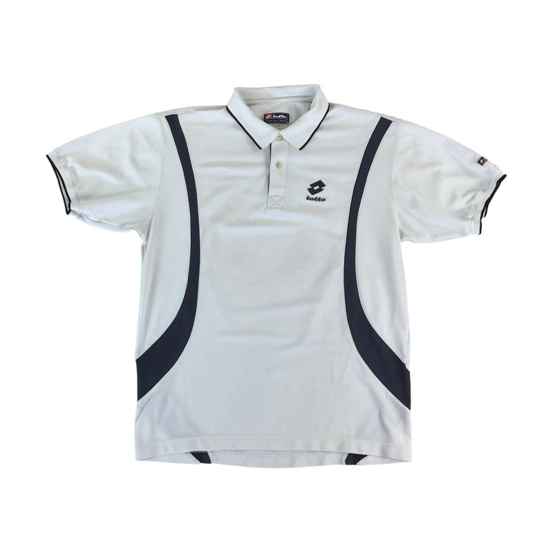 Vintage Lotto 90Er Jahre Atp Tour Tennis Poloshirt - Größe Xl Männer Top 1 Stück Gebrauchtes von aloisstudio