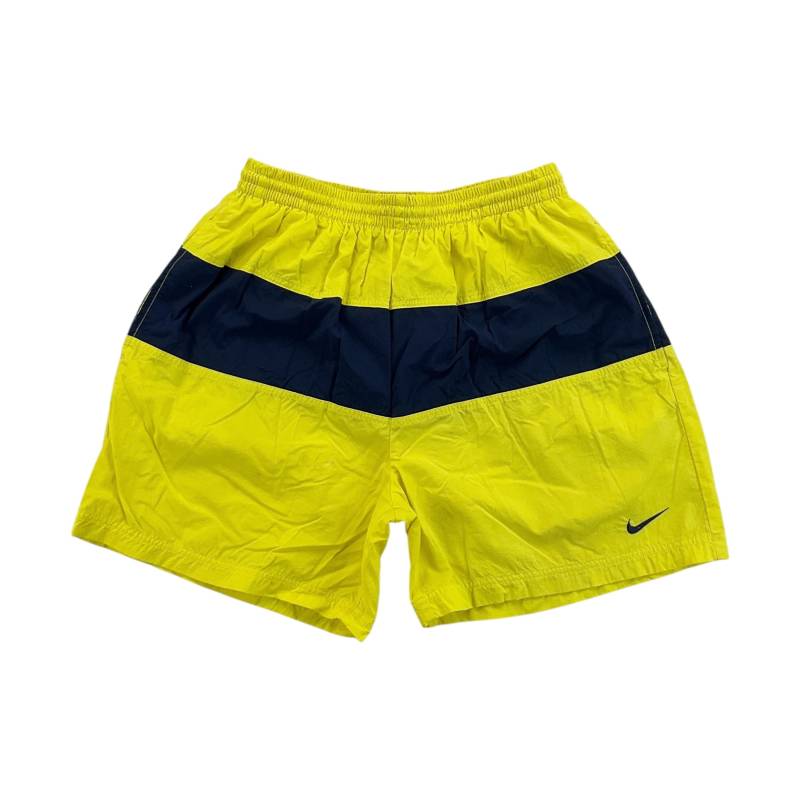 Vintage Männer Nike 90Er Jahre Swoosh Sport Kurze Hose - Xl Größe Gebrauchte Sporthose von aloisstudio