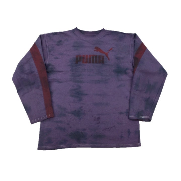 Vintage Puma Tie Dye Sweatshirt 90Er Jahre - Medium Größe Männer Pullover Gebraucht von aloisstudio