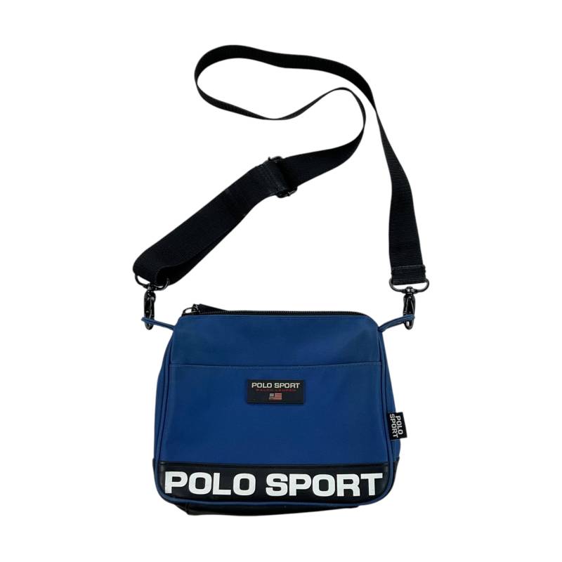 Vintage Ralph Lauren 90Er Jahre Polo Sport Umhänge - Tasche Transport Hänkel Gebrauchte Trage von aloisstudio