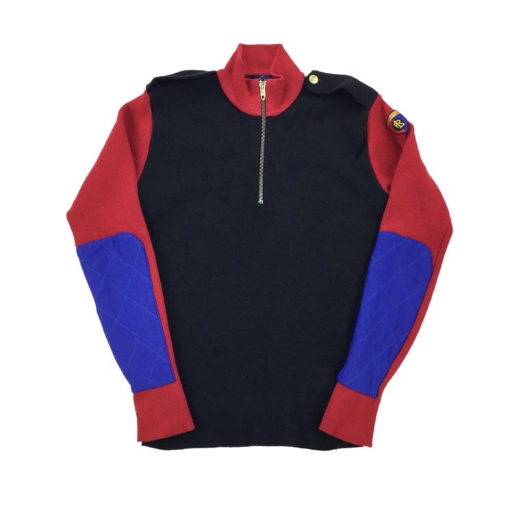 Vintage Ralph Lauren Racing 1/4 Zip Sweatshirt - Damen Pullover Gebraucht von aloisstudio