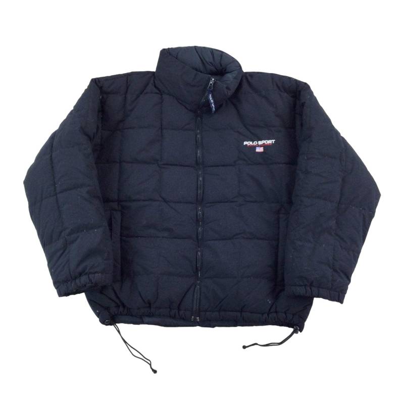 Vintage Ralph Lauren Polo Sport Steppjacke - Mittlere Größe Männer Winterjacke Männliche Gebrauchte Gepolsterte Jacke von aloisstudio