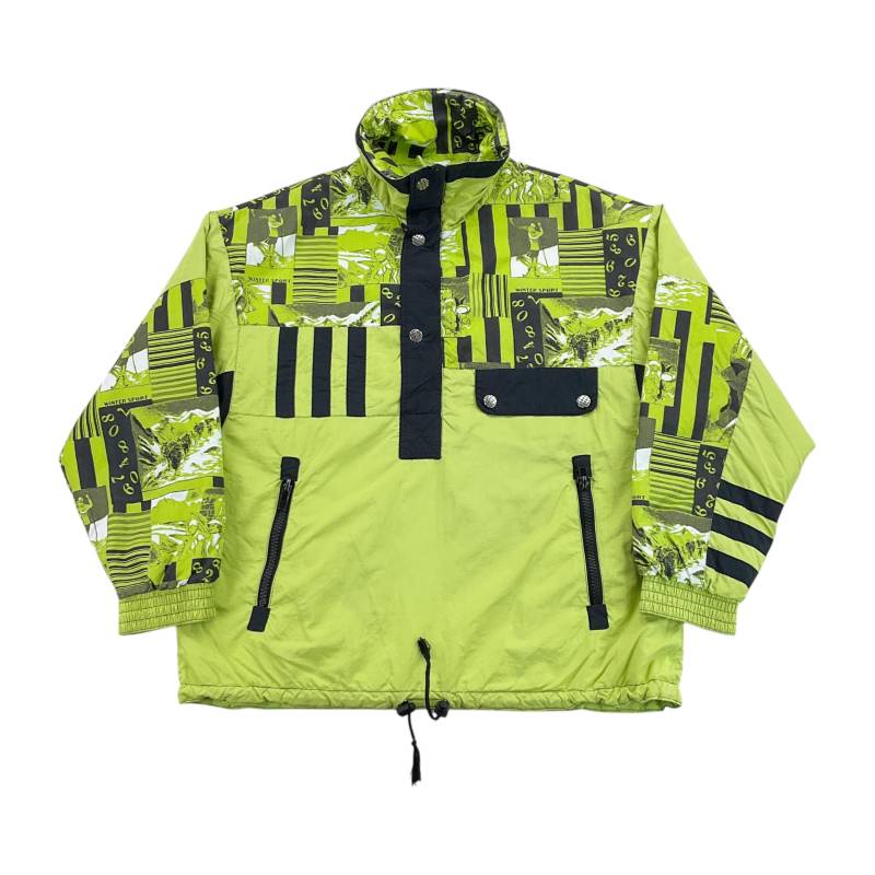 Vintage Retro 90Er Jahre Skijacke - Xl Größe Männer Mantel Männerjacke Gebraucht von aloisstudio