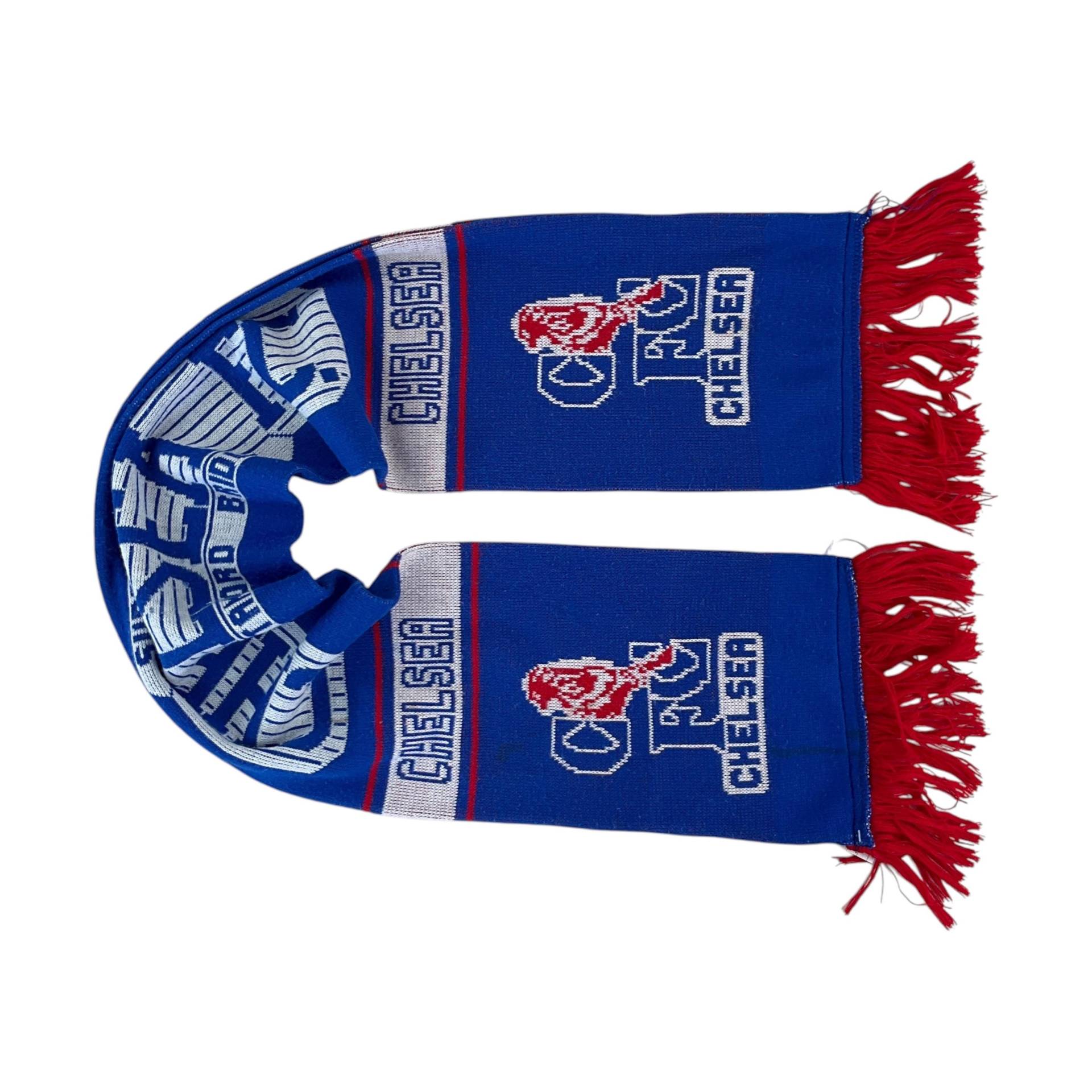 Vintage Schal 90S Unisex Neckwarmer Schals Von Blues von aloisstudio