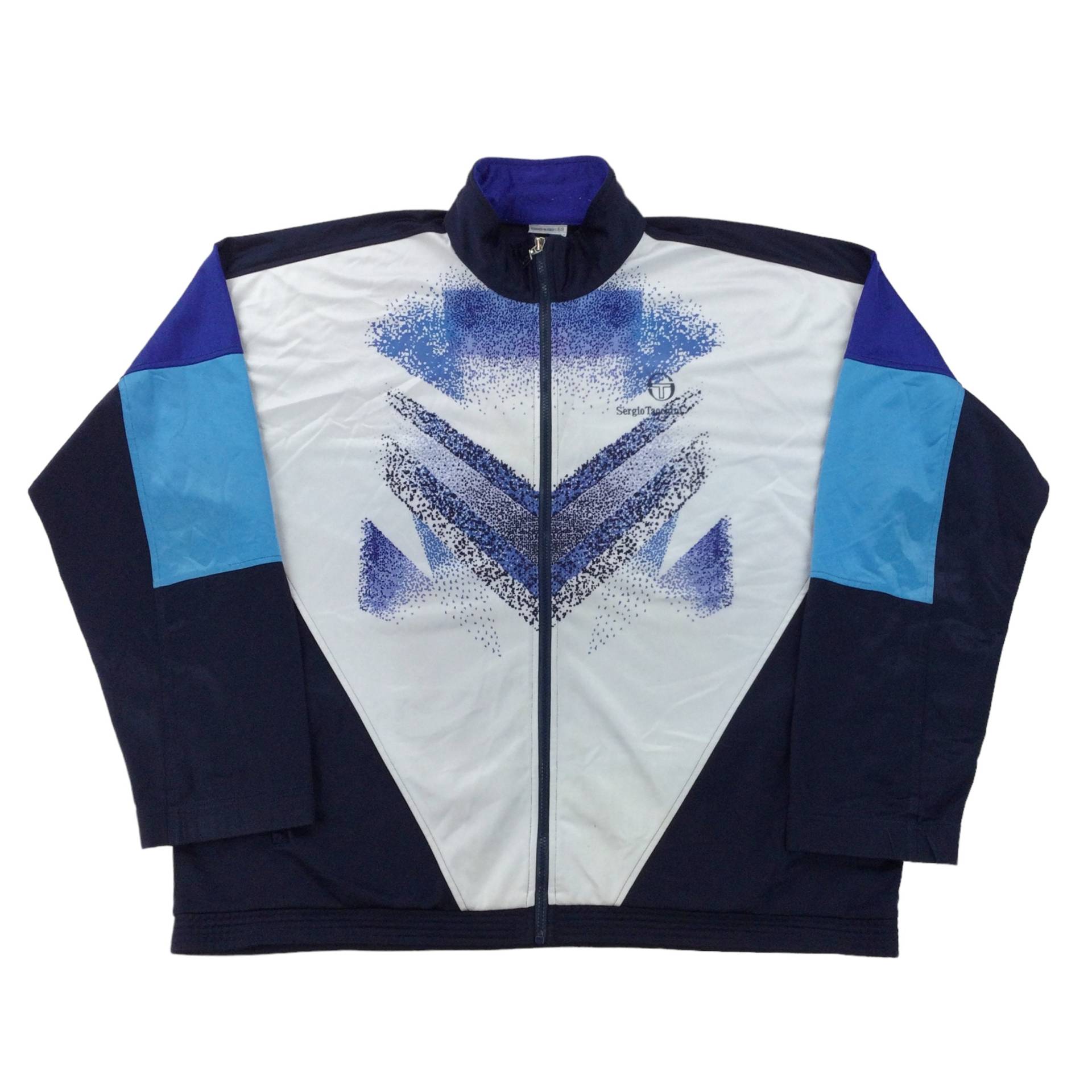 Vintage Sergio Tacchini 90Er Jahre Jacke - Xxl Größe Männer Mantel-Männliche Gebraucht von aloisstudio