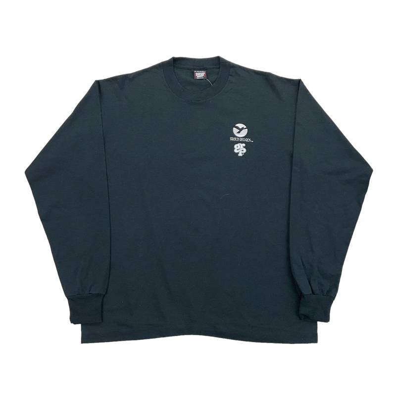 Vintage Stretch Cord Longsleeve Herren T-Shirt - Xl Größe Männer Pullunder von aloisstudio