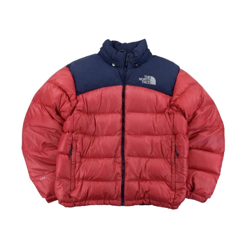 Vintage The North Face Nuptsepufferjacke - Große Größe Herren Winterjacke Männliche Getragene Gefütterte Jacke von aloisstudio