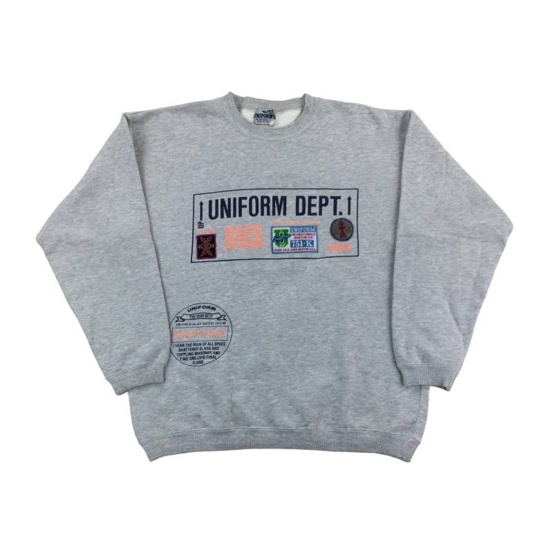 Vintage Uniform Dept. 90Er Jahre Sweatshirt - Mittlere Größe Männer Pullover Gebraucht Vintage Uniform Dept. 90Er Jahre Sweatshirt - Mittlere Größe Männer Pullover Gebraucht von aloisstudio