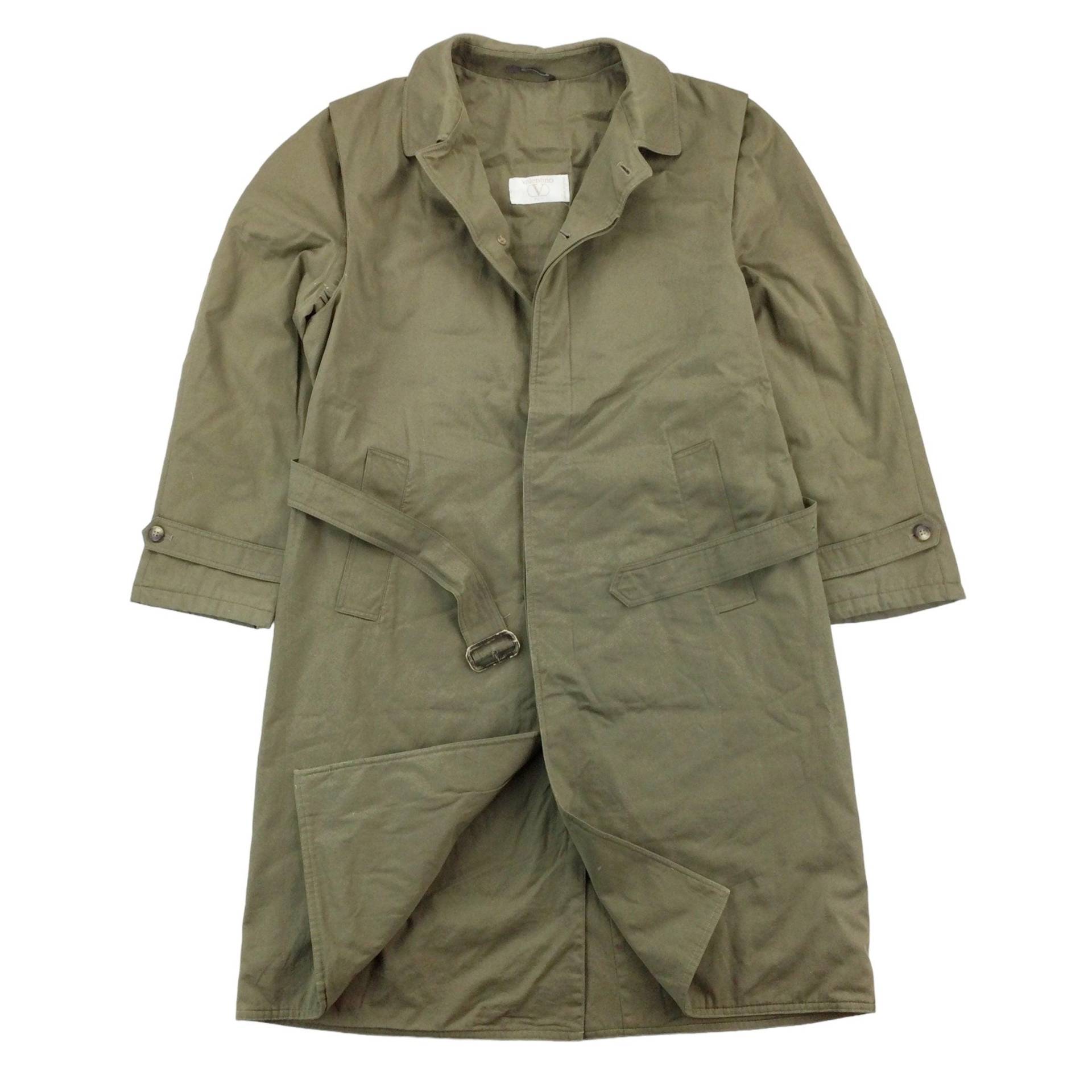 Vintage Valentino Trench Mantel - Große Größe Männer Gebraucht von aloisstudio