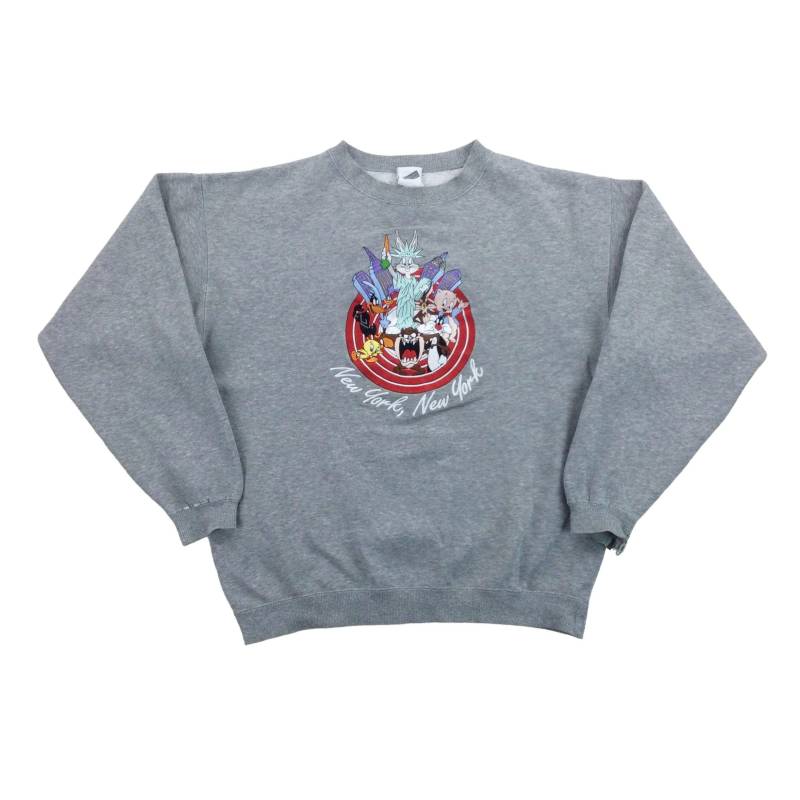 Vintage Warner Bros Nyc 90Er Jahre Sweatshirt - Kleine Größe Männer Pullover Gebraucht von aloisstudio