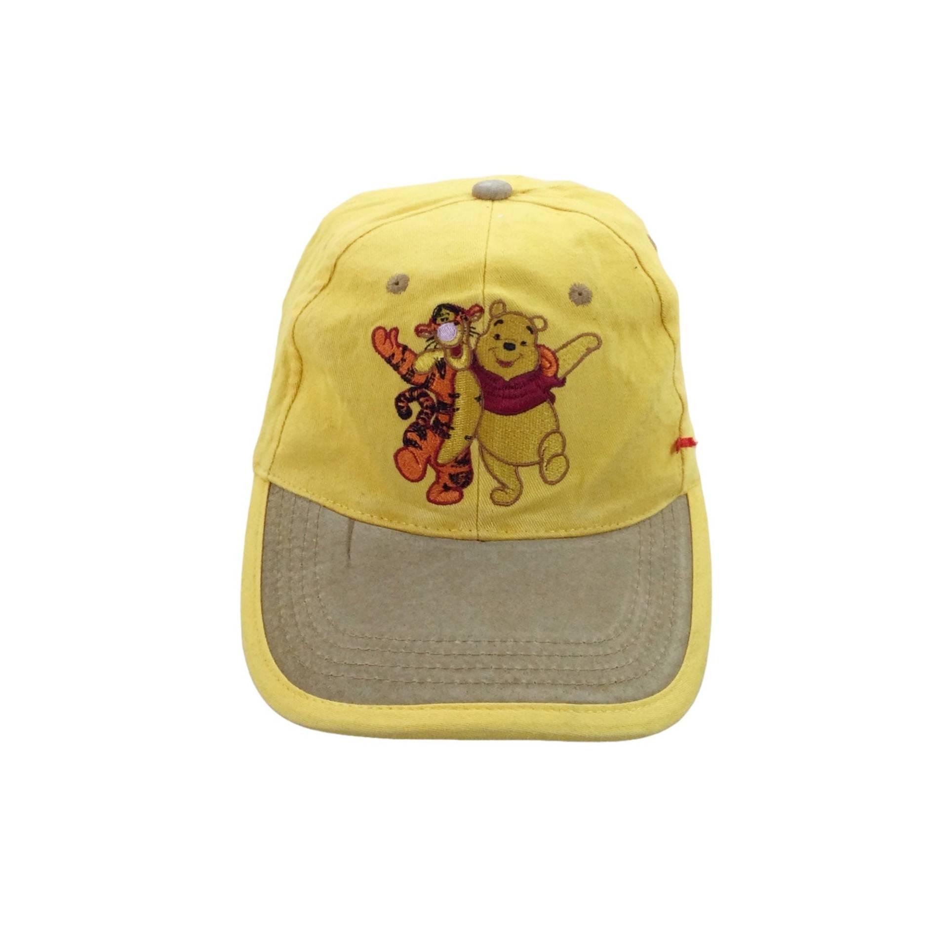 Vintage Winnie Puuh Mütze - S/M Herren Kopfbedeckung Cappy Gebrauchte von aloisstudio