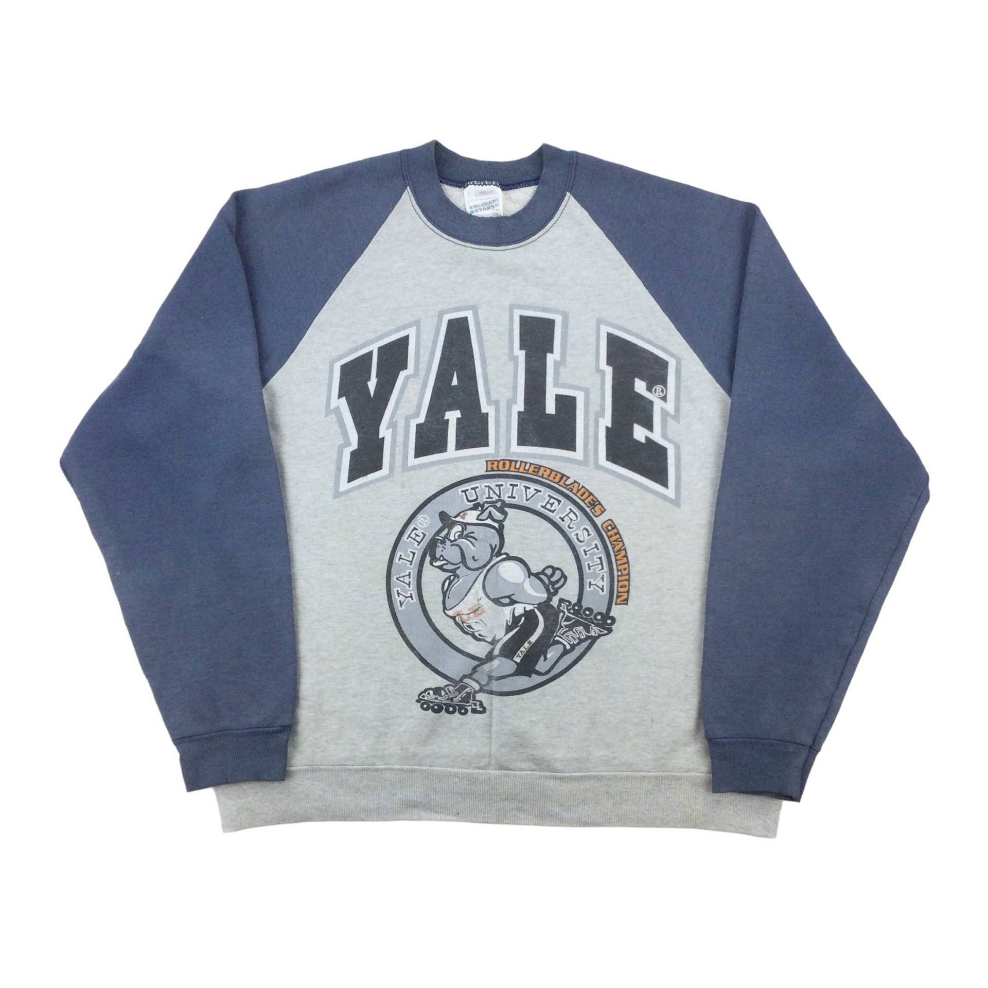 Vintage Yale Universität 90Er Jahre Sweatshirt - Große Größe Männer Pullover Gebraucht von aloisstudio