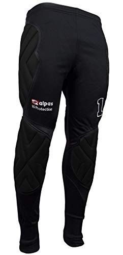 alpas Torwarthose Lang mit Hüft- und Kniepolsterung - Gr. 116 bis XXXL *NEU* (L) von alpas