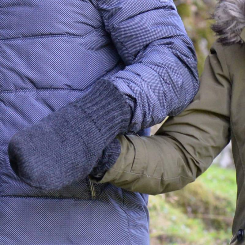 Pärchenhandschuh "Modell Valentin" von alpengoa