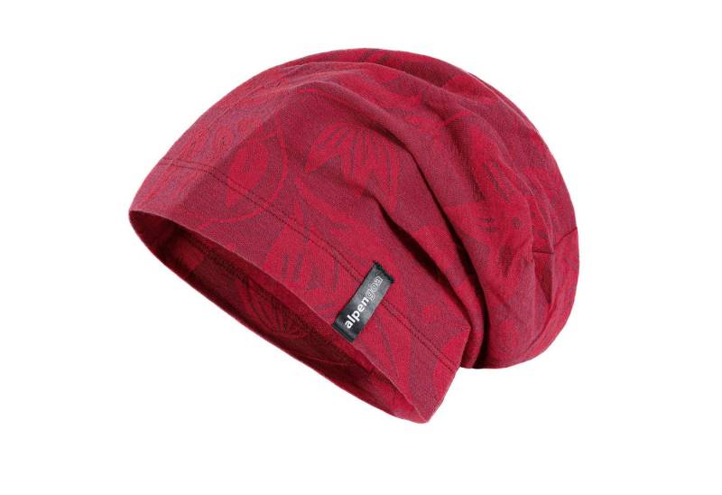 alpengoa Beanie Baumwoll Mütze Modell Leaf von alpengoa