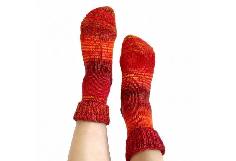 alpengoa Umschlagsocken Stricksocken von alpengoa
